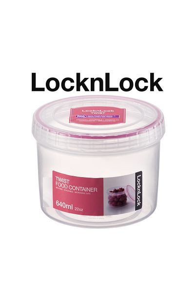 locknlock Twist Food Container 640ml