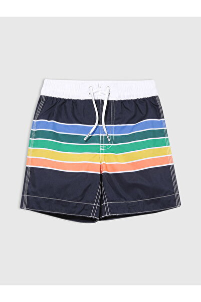 GAP Erkek Bebek Çok Renkli Colorblock Bağcıklı Mayo