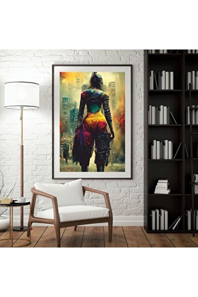 Ti Play SAMURAY STREET WAR 60x85 8684660336963 PVC ÇERÇEVESİZ TABLO