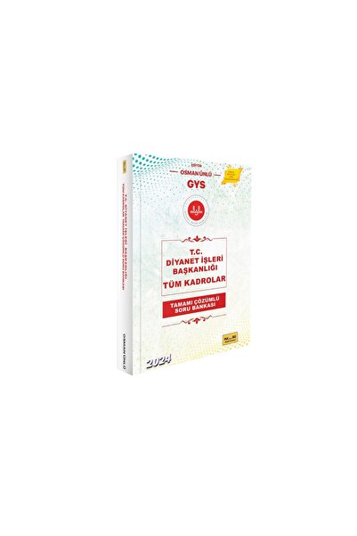 Genel Markalar 2024 T.C. Diyanet İşleri Başkanlığı GYS Tüm Kadrolar Soru Bankası