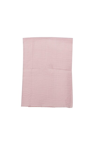bebegen 80X90 cm Powder Color Muslin Blanket - Four Layers