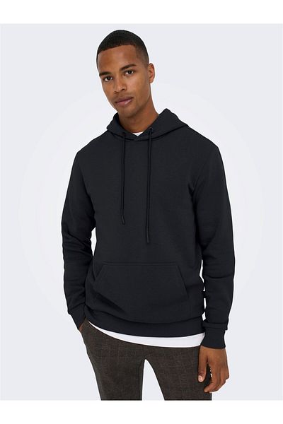 Only & Sons Onsceres Hoodie Sweat - Σκούρο Ναυτικό