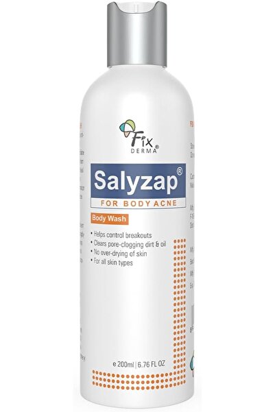 FixDerma غسول الجسم الخالي من الرغوة لعلاج حب الشباب بحمض الساليسيليك بنسبة 2...