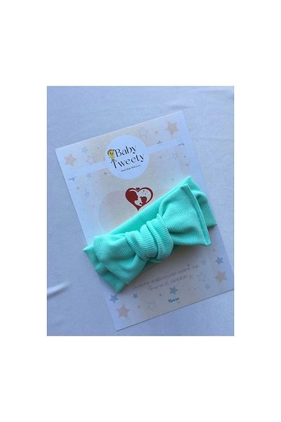 Baby Tweety Handmade Ribbed Baby Girl Bandana