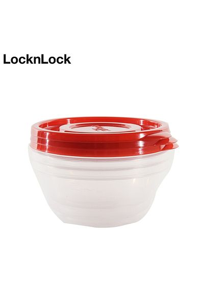 locknlock EzLock Round Container Set - 350ml (Set of 3)
