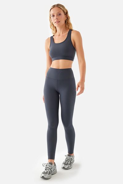 Superstacy Anna Comfylux High Waist Smoked Sports Leggings