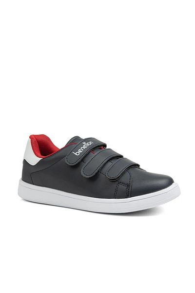Benetton Bn-30447 Pantofi sport cu velcro bleumarin pentru femei
