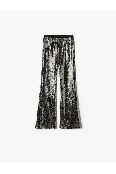 Koton Gray Girl's Trousers 5Wkg40016Ak