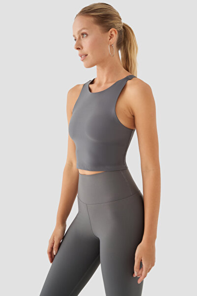 Superstacy Bustieră sport afumată cu susținere medie Jane