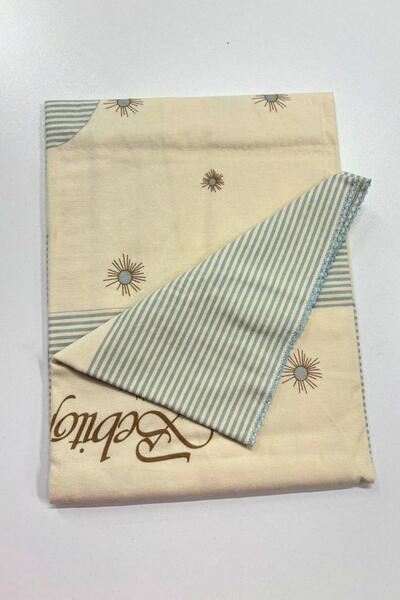 Mutlu Kids Chick Patterned Flannel Baby Blanket