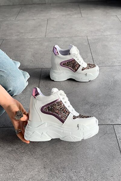 Modanizm Glitterie Wedge Sneakers