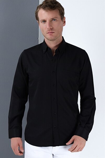 Dewberry G676 Men's Shirt-Black