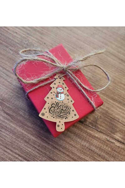 fırsatlar diyarı Model de brad de Crăciun - Etichetă din carton perforat, 25 ...