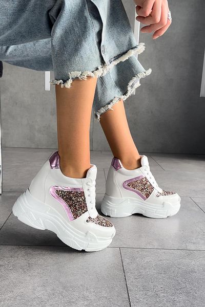 Modanizm Glitterie Wedge Sneakers