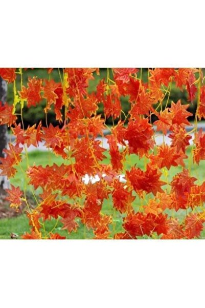 BYSHOME 12 Adet Dekoratif Sonbahar Yapraklı Yapay Sarmaşık 230 Cm 1 Paket