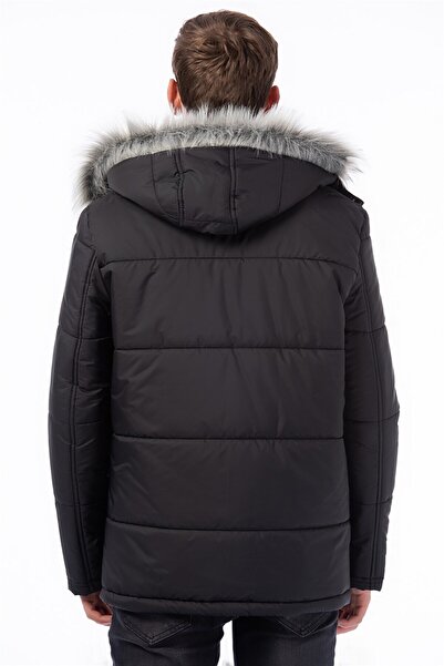 Dewberry M8635 Men's Coat-Black