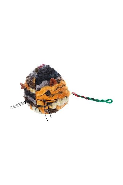 Flamingo Eleine Plush String Cat Toy Colorful 4X4.5X5 cm