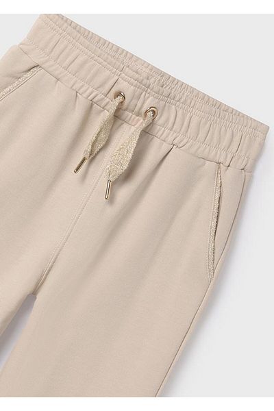 MAYORAL 7548 Girl Beige Tracksuit Bottom