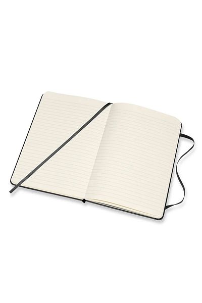 Moleskine Classic Hard Black Cover Lined Notebook 11.5X18