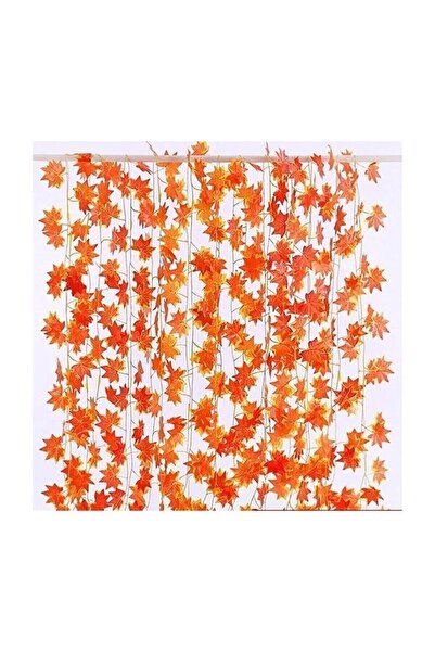 BYSHOME 12 Adet Dekoratif Sonbahar Yapraklı Yapay Sarmaşık 230 Cm 1 Paket