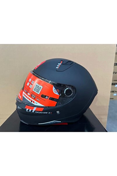 MT Helmets KASK MT REVENGE 2 S A1 MAT SİYAH