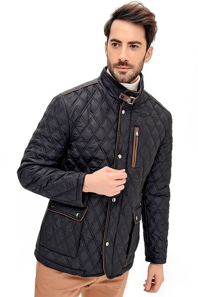Dewberry K8613 Coat-black