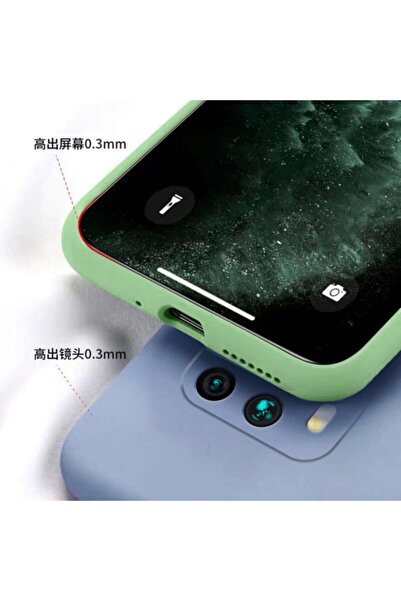 Fibaks Redmi Note 9s - 9 Pro Kılıf Lansman Kamera Korumalı Içi Kadife Yumuşak Dokulu Silikon