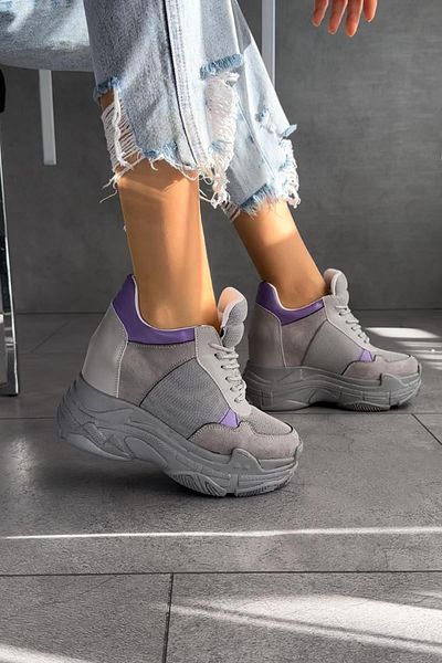 Modanizm Scarlet Wedge Heeled Sneakers