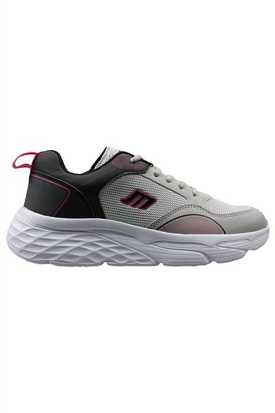 M.P. 222-2706 Zn Pantofi de damă, gri cu talpă înaltă