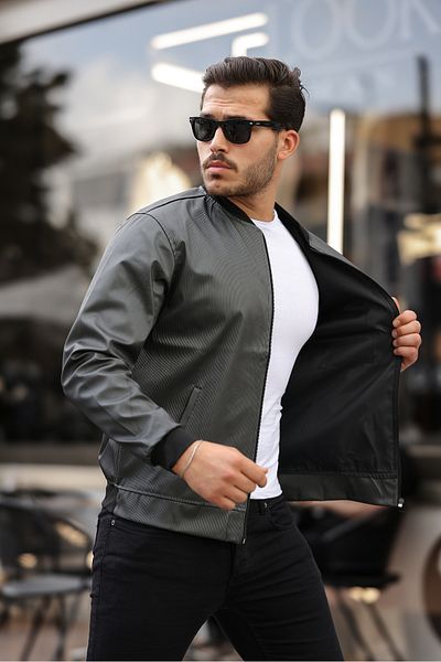 comstar Ανδρικό δερμάτινο μπουφάν New Season