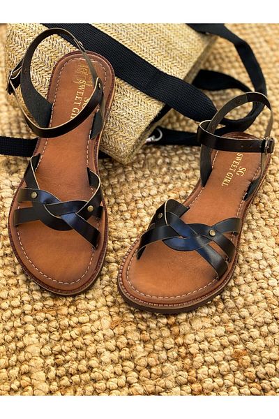 sovrana Black sandals