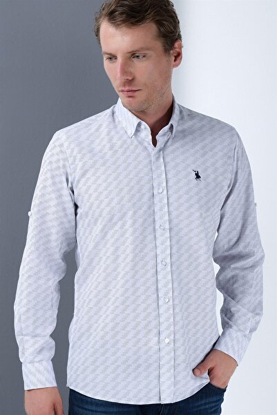 Dewberry G684 Men's Shirt-White
