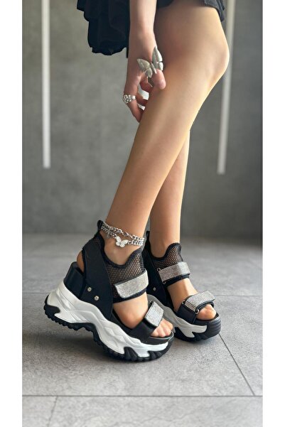 Modanizm Black Lahti Sandals