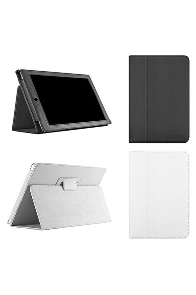 Syrox 7 Inç Universal Gizli Mıknatıslı Standlı Deri Kılıf Syx-tk73