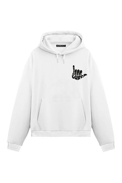 Mounte Bianca Unisex Surf - Κανονικό Hoodie