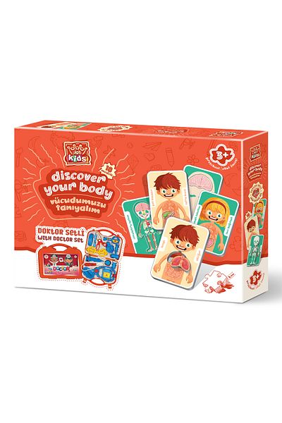 Art Puzzle Art Kids Let's Get to Know Our Body Doctor Set Puzzle