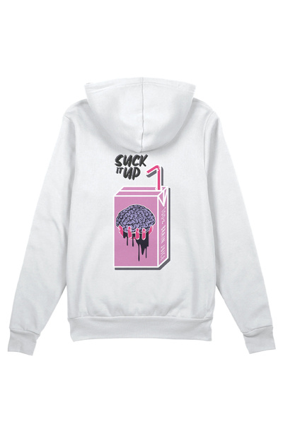 Mounte Bianca Unisex majica sa kapuljačom "Suck It Up" - standardni model