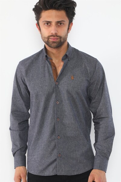 Dewberry G713 Men's Shirt-Black