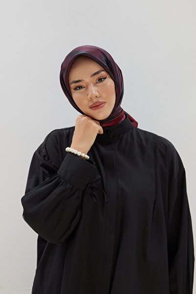 Silk Home Шарф с мотив - 8647 - Бордо