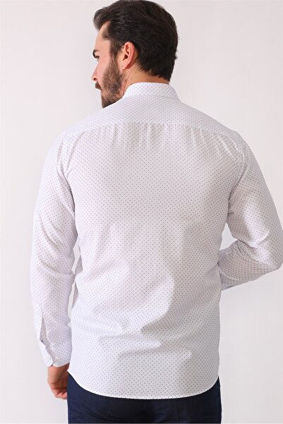 Dewberry G687 Men's Shirt-White