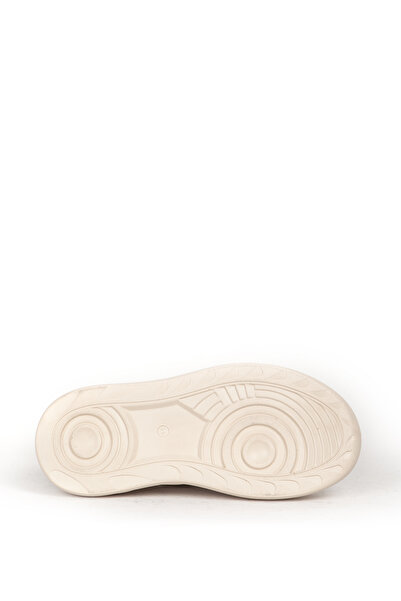 Dericlub Women's Casual Shoes Zy 7962 Mink, Thick Sole and Knitted Detail Lacing Model