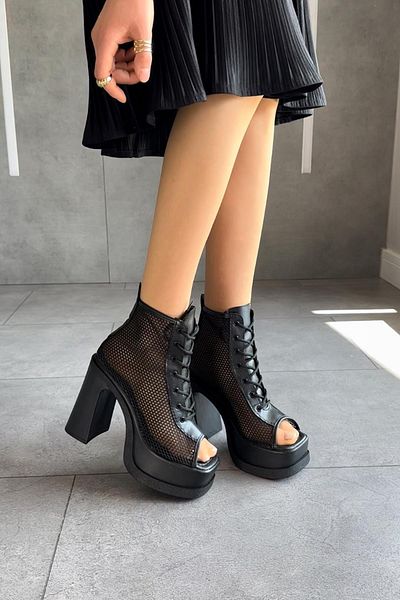 Modanizm Black Millie High Heels