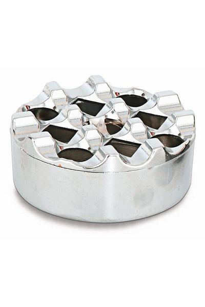 dinckitchen Στρογγυλό τασάκι χρωμίου 9 cm