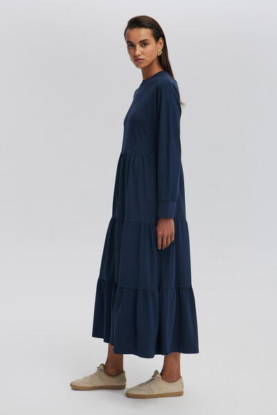 Touché Privé 100% Cotton Drawn Japanese Sleeve Dress