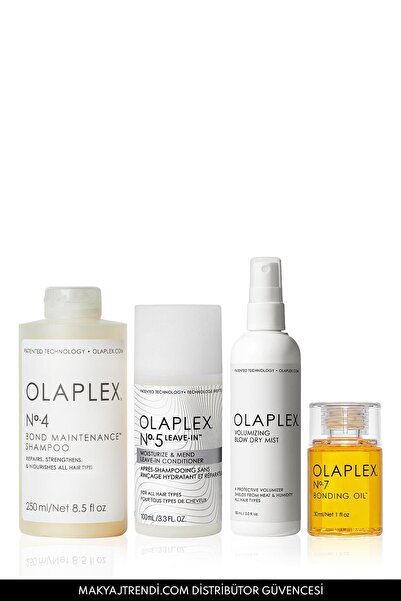 Olaplex Hair Hydrate & Volumise Set - Bağ Güçlendiren & Nemlendiren & Hacim V...