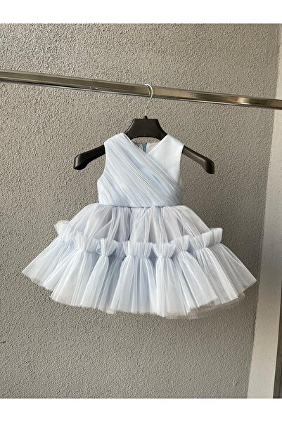 She Dress Tül Detay. Çocuk Abiye/elbise.