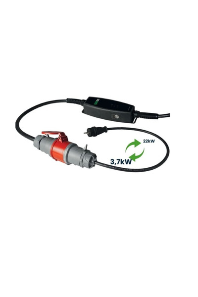 viego TAŞINABİLİR ELEKTRİKLİ ARAÇ ŞARJ CİHAZI 11/22KW EV PRİZİ DÖNÜŞTÜRÜCÜLÜ