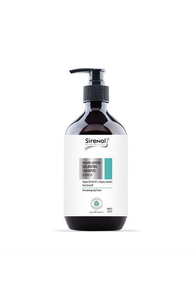Sirenol Organic Balancing Hair and Body Shampoo