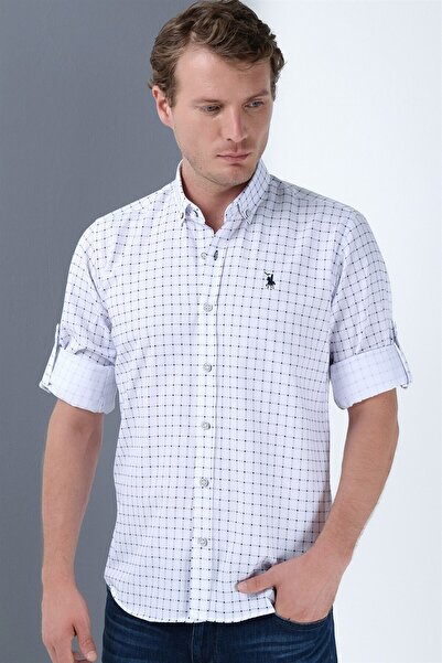 Dewberry G683 Men's Shirt-White