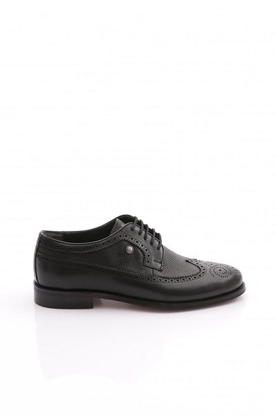 DGN Ανδρικά κορδόνια Classic Oxford Shoes Black 21853642